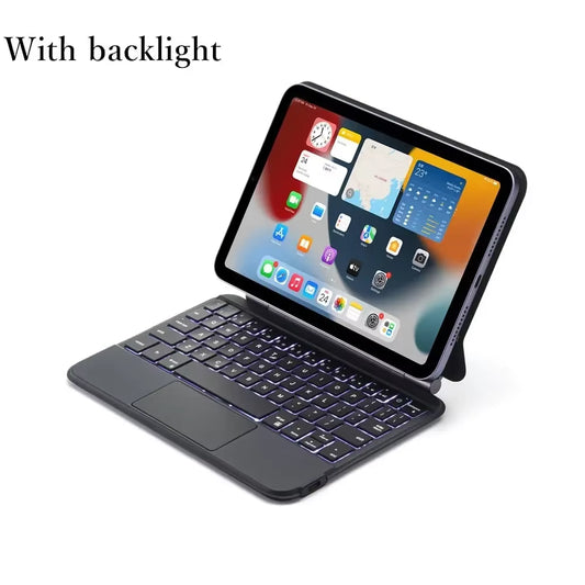 Magic Keyboard Case for Ipad Mini 6 6Th Generation 8.3 Inch Floating Cantilever Stand Multi-Touch Trackpad Backlit Keys